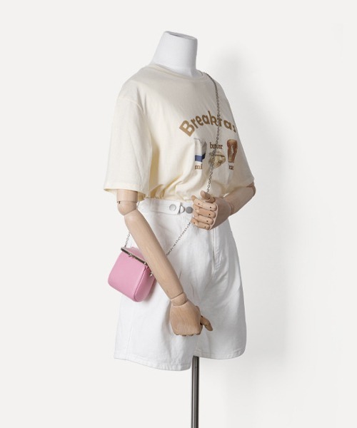 CORPUS TOKYO（コーパス トーキョー）の「ガマグチミニバッグ（ショルダーバッグ・レディース・ブラック/オフホワイト/シルバー/レッド/ピンク・FREE）」の17枚目の写真