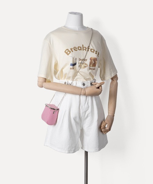 CORPUS TOKYO（コーパス トーキョー）の「ガマグチミニバッグ（ショルダーバッグ・レディース・ブラック/オフホワイト/シルバー/レッド/ピンク・FREE）」の18枚目の写真