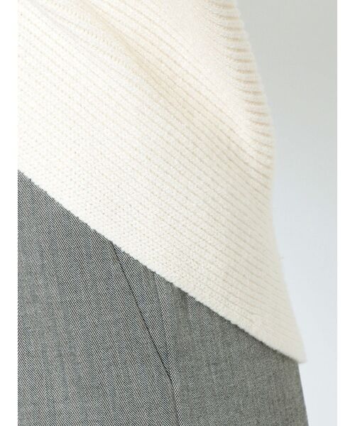 EMODA（エモダ）の「ワイドクロスニット（ニット/セーター・レディース・ピンク/ブラック/アイボリー・FREE）」の16枚目の写真