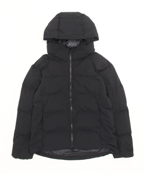 TIGORA（ティゴラ）の「ティゴラ TIGORA パデットフードジャケット（その他アウター・レディース・ブラウン/チェリーピンク/ブラック・M/L/XL/S）」の4枚目の写真