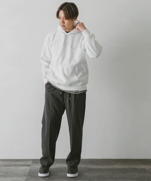 URBAN RESEARCH DOORS（アーバンリサーチドアーズ）の「『速乾』クイックドライ プルオーバーフーディ（パーカー・メンズ・オフホワイト/ネイビー/レッド/ブルー系その他/ベージュ/ロイヤルブルー・MEDIUM/LARGE/X-LARGE）」の7枚目の写真