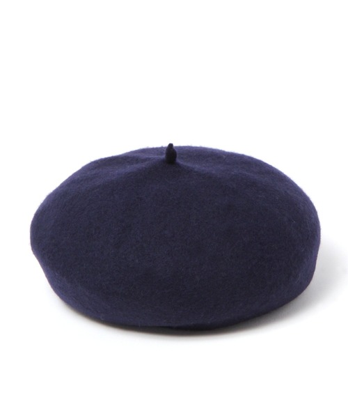 3.3 Field Trip （3.3フィールドトリップ）の「【UNISEX】3.3Field Trip／カラーベレー　2182146（ハンチング/ベレー帽・レディース・ホワイト/チャコール/ブラック/ボルドー/ネイビー・FREE）」の5枚目の写真