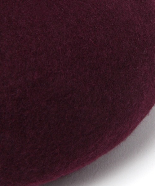 3.3 Field Trip （3.3フィールドトリップ）の「【UNISEX】3.3Field Trip／カラーベレー　2182146（ハンチング/ベレー帽・レディース・ホワイト/チャコール/ブラック/ボルドー/ネイビー・FREE）」の16枚目の写真