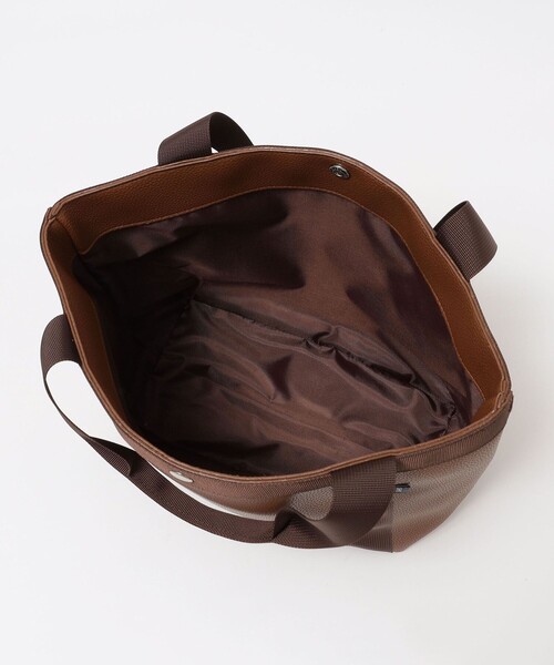 SHIPS（シップス）の「*SHIPS: Synthetic Leather トート バッグ ミッドサイズ（エコバッグ/サブバッグ・メンズ・ブラック/オリーブ/ブラウン/ネイビー・ONE SIZE）」の17枚目の写真