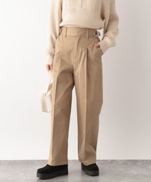サイドベルトチノパンツ