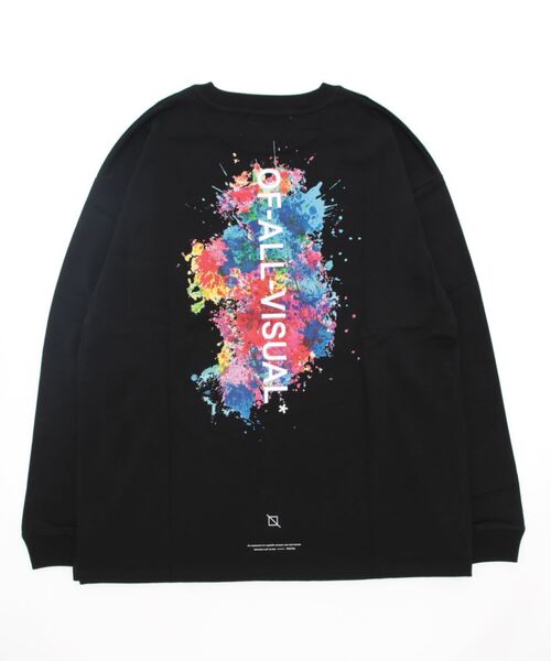 A4A（エーフォーエー）の「A4A/エーフォーエー/SPLASH PAINT LST/ロンT（Tシャツ/カットソー・メンズ・ホワイト/ブラック・F）」の5枚目の写真