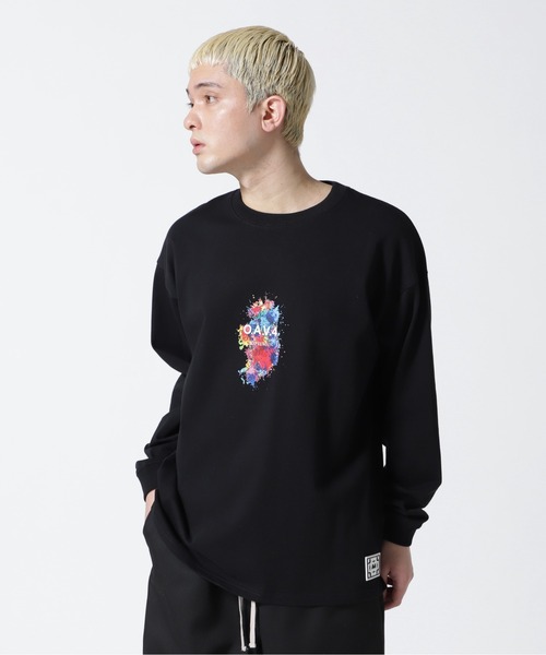 A4A（エーフォーエー）の「A4A/エーフォーエー/SPLASH PAINT LST/ロンT（Tシャツ/カットソー・メンズ・ホワイト/ブラック・F）」の11枚目の写真