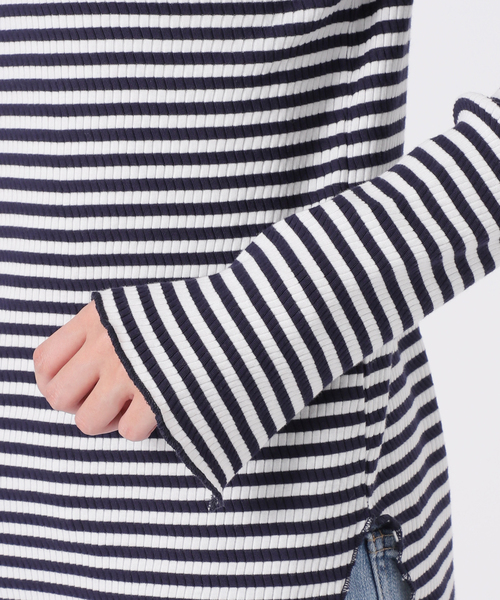 Spick & Span（スピックアンドスパン）の「ジャガードクルーネックプルオーバー（Tシャツ/カットソー・レディース・レッド/ネイビー・FREE）」の22枚目の写真