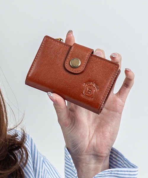 BELLIES YORK（ベリーズヨーク）の「【BELLIES YORK/ベリーズヨーク】キーケース　小銭入れ　イタリア牛革（キーケース/キーアクセサリー・レディース・ブラウン/ブラック/ブラック系その他/シルバー/カーキ/ブラウン系その他/ベージュ・FREE）」の4枚目の写真