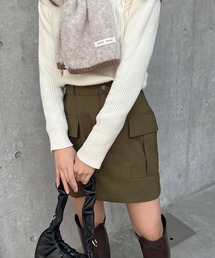 HALEY PESCA | HALEY PESCA/【トレンドのミリタリー風スタイルに】カーゴミニスカート(スカート)