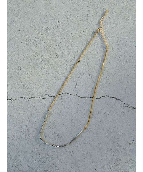 ELENDEEK（エレンディーク）の「バイカラーネックレス（ネックレス・レディース・ゴールド/シルバー・FREE）」の3枚目の写真
