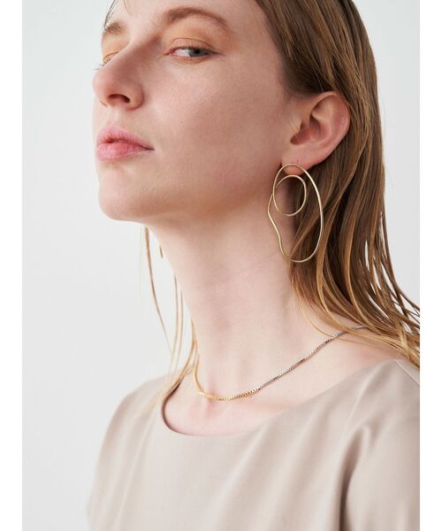 ELENDEEK（エレンディーク）の「バイカラーネックレス（ネックレス・レディース・ゴールド/シルバー・FREE）」の7枚目の写真