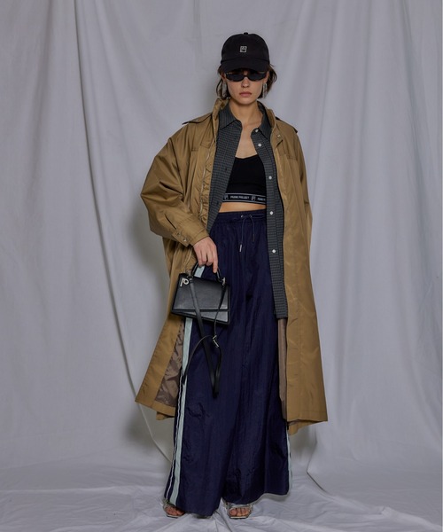 PRANK PROJECT（プランクプロジェクト）の「マルチファブリックオーバーシャツ/Multi Fabric Over Shirt（シャツ/ブラウス・レディース・マルチ/アイボリー/ブルー・FREE）」の17枚目の写真