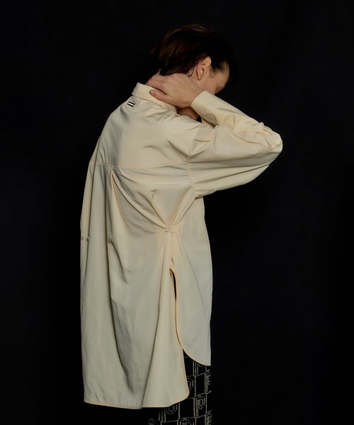 PRANK PROJECT（プランクプロジェクト）の「マルチファブリックオーバーシャツ/Multi Fabric Over Shirt（シャツ/ブラウス・レディース・マルチ/アイボリー/ブルー・FREE）」の20枚目の写真