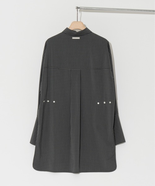 PRANK PROJECT（プランクプロジェクト）の「マルチファブリックオーバーシャツ/Multi Fabric Over Shirt（シャツ/ブラウス・レディース・マルチ/アイボリー/ブルー・FREE）」の5枚目の写真