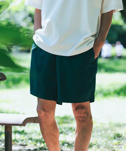 B:MING by BEAMS（ビーミングバイビームス）の「B:MING by BEAMS / クールファイバー イージーショートパンツ(セットアップ対応)（その他パンツ・メンズ・チャコールグレー/グリーン/レッド系その他/ネイビー・SMALL/MEDIUM/LARGE/X-LARGE）」の3枚目の写真