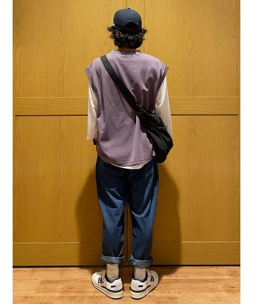 PLUS ONE(プラスワン)の「【PLUS ONE】PLワンルームショルダーバッグ(ショルダーバッグ・メンズ・ブラック/ライトベージュ・ONE SIZE)」の22枚目の写真