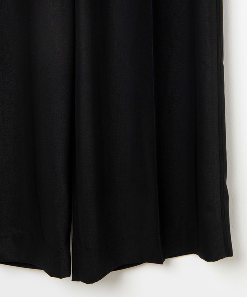 THE STANDARD（ザスタンダード）の「WEGO/【CTHY×THE STANDARD】タックワイドトラウザー（スラックス・メンズ・ブラック・MEDIUM/LARGE）」の19枚目の写真