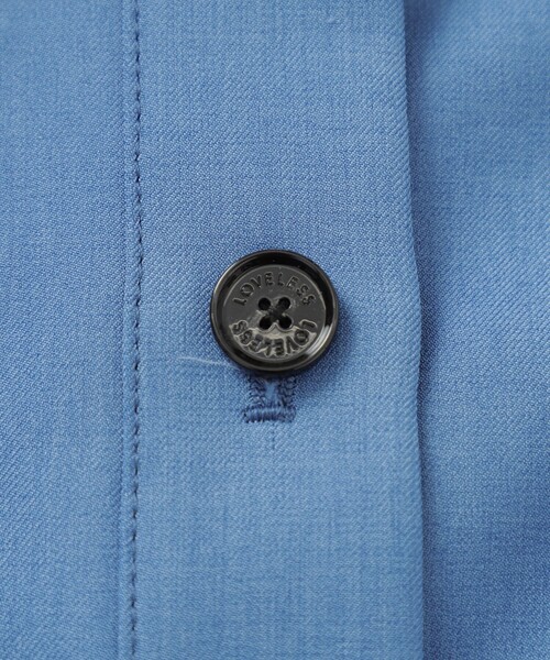 LOVELESS（ラブレス）の「トレンチポンチョ（ポンチョ・レディース・ブルー/ベージュ系その他/ダークネイビー・FREE）」の11枚目の写真