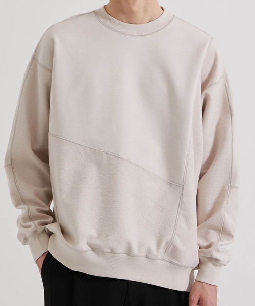 UNITED TOKYO(ユナイテッドトウキョウ)の「REVERSE SWEAT(スウェット・メンズ・ブラック/オフホワイト/グリーン/ピンク・1/2)」の1枚目の写真