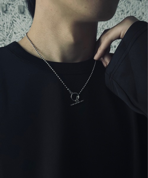 Burner（バーナー）の「【OKUOKU　0909】低アレルギー　ステンレスチェーン　ネックレス　oku-necklace-689304096718-399（ネックレス・メンズ・A/B/F/E/D/C/K/J/I/H/G/L/S/T/X/Y/U/V/W/Q/N/M/R/O/P・50/60/55/75/45/70）」の6枚目の写真