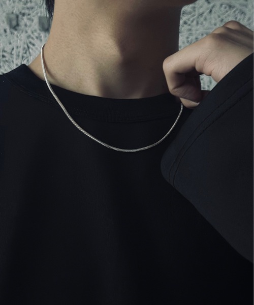 Burner（バーナー）の「【OKUOKU　0909】低アレルギー　ステンレスチェーン　ネックレス　oku-necklace-689304096718-399（ネックレス・メンズ・A/B/F/E/D/C/K/J/I/H/G/L/S/T/X/Y/U/V/W/Q/N/M/R/O/P・50/60/55/75/45/70）」の11枚目の写真