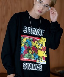 SIDEWAY STANCE（サイドウェイスタンス）の「【SIDEWAY STANCE】オリジナル グラフィック プリント ロンT（Tシャツ/カットソー）」
