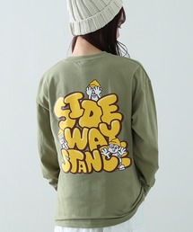 improves（インプローブス）の「【SIDEWAY STANCE】オリジナル グラフィック プリント ロンT（Tシャツ/カットソー）」