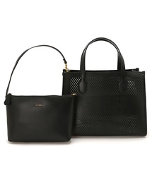 Guess | KATEY Perforated Small Tote(トートバッグ)
