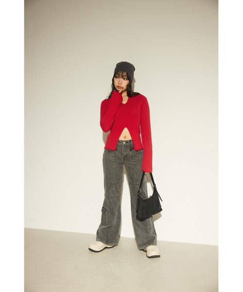 LAGUA GEM（ラグアジェム）の「F/LEATHER CLOG SANDAL クロッグサンダル（サンダル・レディース・ブラック/アイボリー・SMALL/MEDIUM/LARGE）」の14枚目の写真