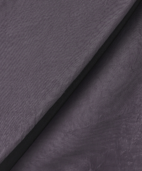 CITYSHOP（シティーショップ）の「ORGANDY THROUGH スカート（スカート・レディース・ブラック/ホワイト・36/38）」の5枚目の写真