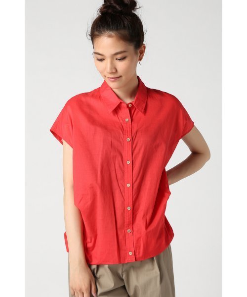 JOURNAL STANDARD(ジャーナルスタンダード)の「80ローンサイドタックシャツ#(シャツ/ブラウス・レディース・ホワイト/ベージュ/ネイビー/ピンク/イエロー・FREE)」の5枚目の写真