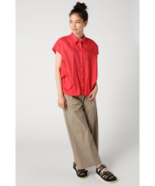 JOURNAL STANDARD(ジャーナルスタンダード)の「80ローンサイドタックシャツ#(シャツ/ブラウス・レディース・ホワイト/ベージュ/ネイビー/ピンク/イエロー・FREE)」の18枚目の写真