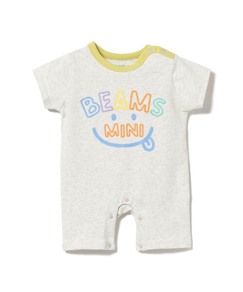 BEAMS mini(ビームスミニ)の「【WEB限定】半袖 スマイルプリント ロンパース(70~80cm)(ロンパース・キッズ・ホワイト系その他5/レッド系その他/サックスブルー/ホワイト系その他7・80/70)」の14枚目の写真