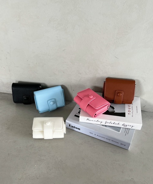 セール】ミラー付き/マイクロミニショルダーチェーンバッグ