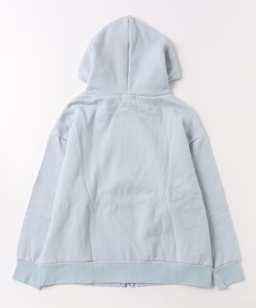 superNova.（スーパーノヴァ）の「Slit big zip parka - cotton wool sweat（パーカー・メンズ・サックスブルー・S/M）」の3枚目の写真