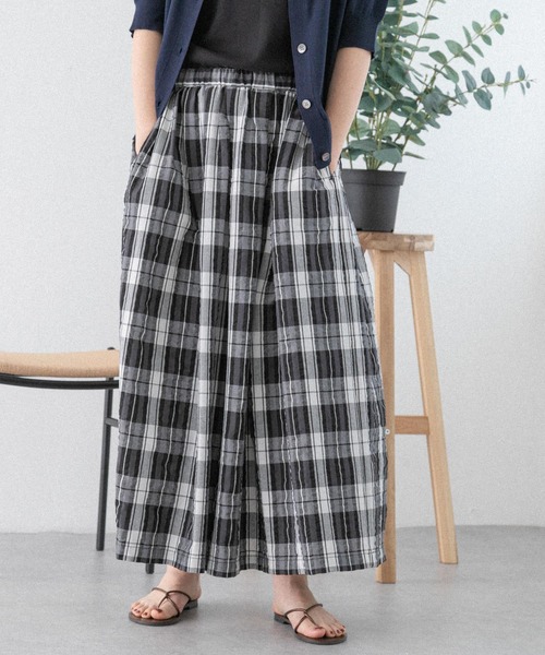 FORK&SPOON（フォークアンドスプーン）の「FORK&SPOON　サッカーチェックスカート（スカート・レディース・ブルー/ブラック・1/2）」の20枚目の写真