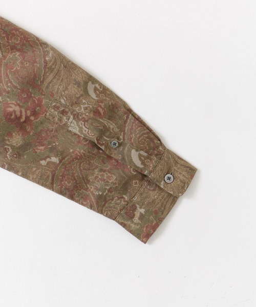 URBAN RESEARCH DOORS（アーバンリサーチドアーズ）の「シルケットリネンバンドカラーロングスリーブシャツ（シャツ/ブラウス・メンズ・ブラウン/ホワイト/ブルー/グリーン/イエロー/ホワイト系その他・MEDIUM/LARGE/X-LARGE）」の10枚目の写真