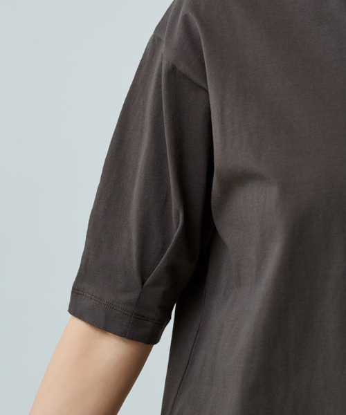 RASW（ラス）の「[RASW] バイオシルケットキーネックTシャツ（Tシャツ/カットソー・レディース・ブラック/オフホワイト/ブラウン系その他・M/L）」の22枚目の写真