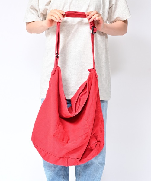セール】キャンバス地ビッグショルダーバッグ（ショルダーバッグ