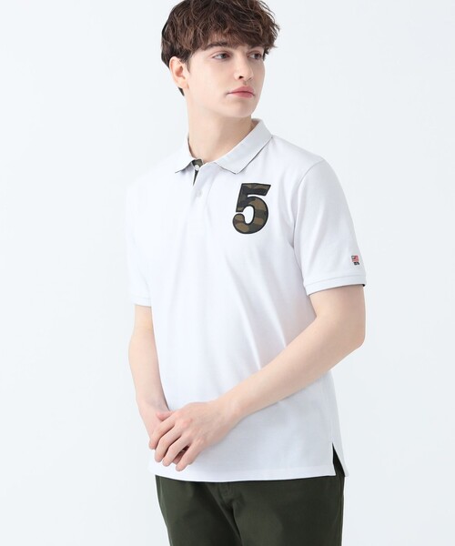 【通気性】BEAMS HEART / エンブレム ポロシャツ（ポロシャツ）｜BEAMS HEART（ビームスハート）