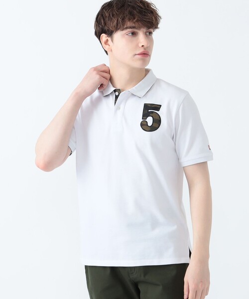 【通気性】BEAMS HEART / エンブレム ポロシャツ（ポロシャツ）｜BEAMS HEART（ビームスハート）