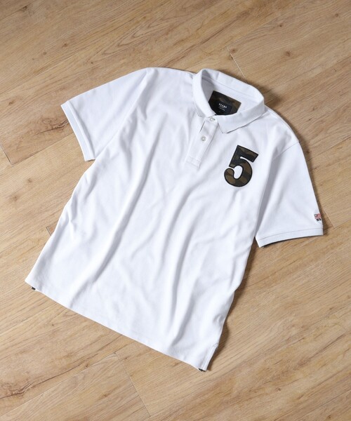 【通気性】BEAMS HEART / エンブレム ポロシャツ（ポロシャツ）｜BEAMS HEART（ビームスハート）