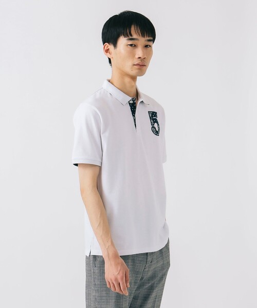 【通気性】BEAMS HEART / エンブレム ポロシャツ（ポロシャツ）｜BEAMS HEART（ビームスハート）