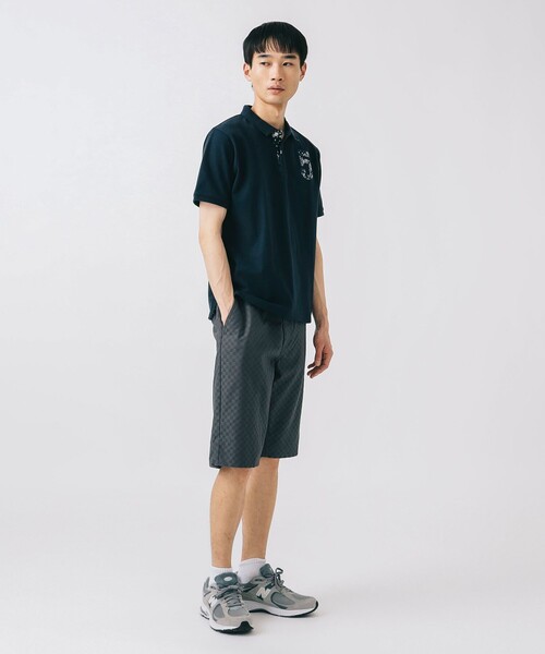 【通気性】BEAMS HEART / エンブレム ポロシャツ（ポロシャツ）｜BEAMS HEART（ビームスハート）