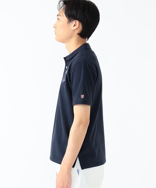 【通気性】BEAMS HEART / エンブレム ポロシャツ（ポロシャツ）｜BEAMS HEART（ビームスハート）