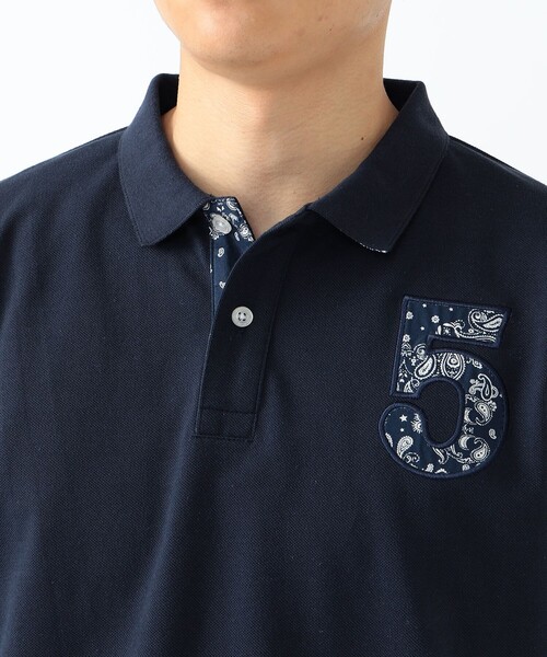 【通気性】BEAMS HEART / エンブレム ポロシャツ（ポロシャツ）｜BEAMS HEART（ビームスハート）