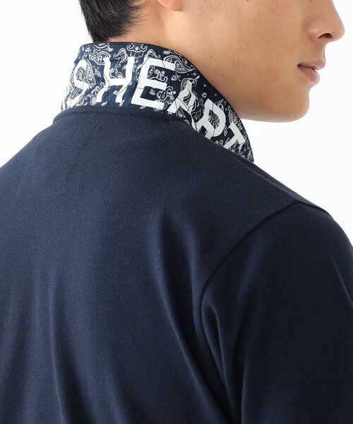 【通気性】BEAMS HEART / エンブレム ポロシャツ（ポロシャツ）｜BEAMS HEART（ビームスハート）