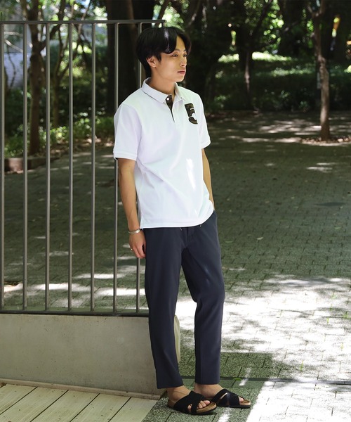 【通気性】BEAMS HEART / エンブレム ポロシャツ（ポロシャツ）｜BEAMS HEART（ビームスハート）