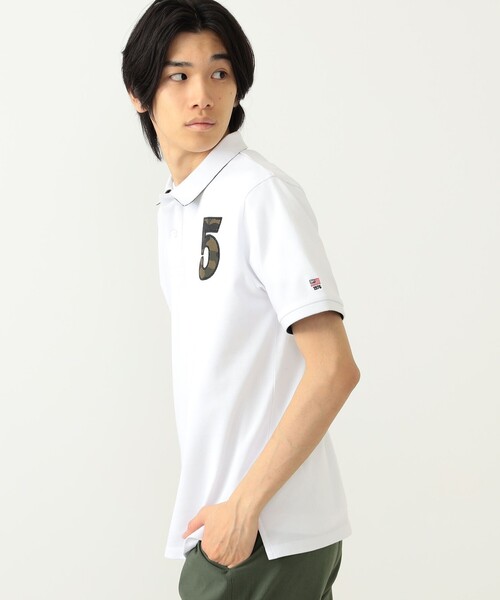 【通気性】BEAMS HEART / エンブレム ポロシャツ（ポロシャツ）｜BEAMS HEART（ビームスハート）